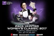 Plakat de Paul Hunter Women's Classic mit Schuler, Ng und Evans