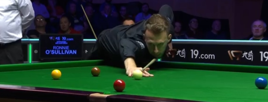 Letzte Rote des Maximumversuchs von Judd Trump
