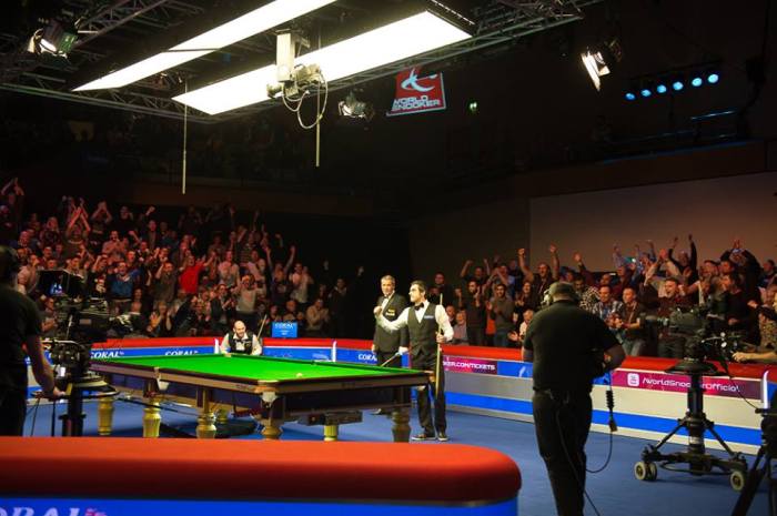 Ronnie O'Sullivan bei seinem 13. Maximum Break