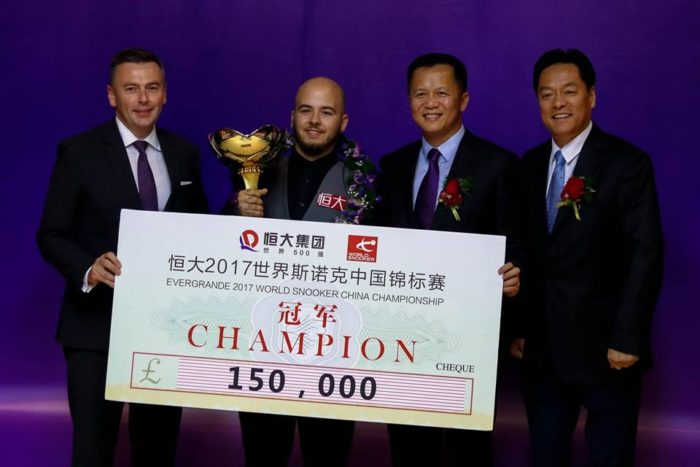 Luca Brecel, China Championship 2017