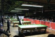 Tische beim Paul Hunter Classic