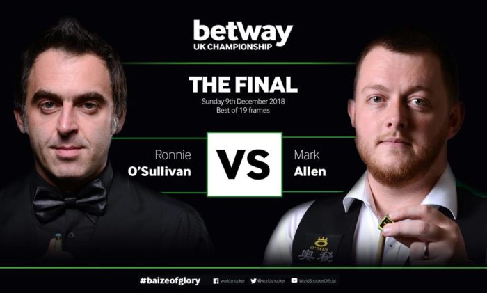 UK Championship Finale 2018
