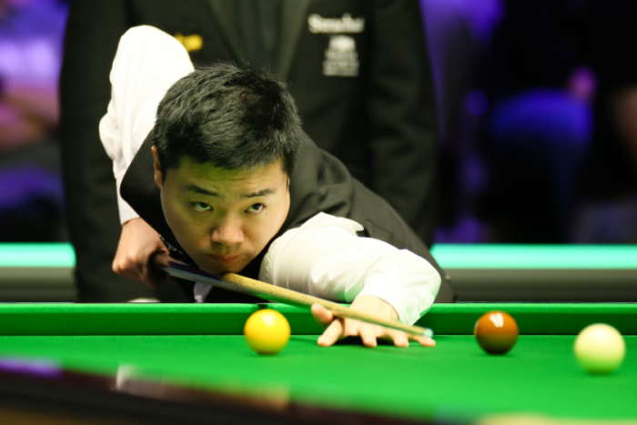 UK Championship 2019 Gewinner Ding beim Stoß