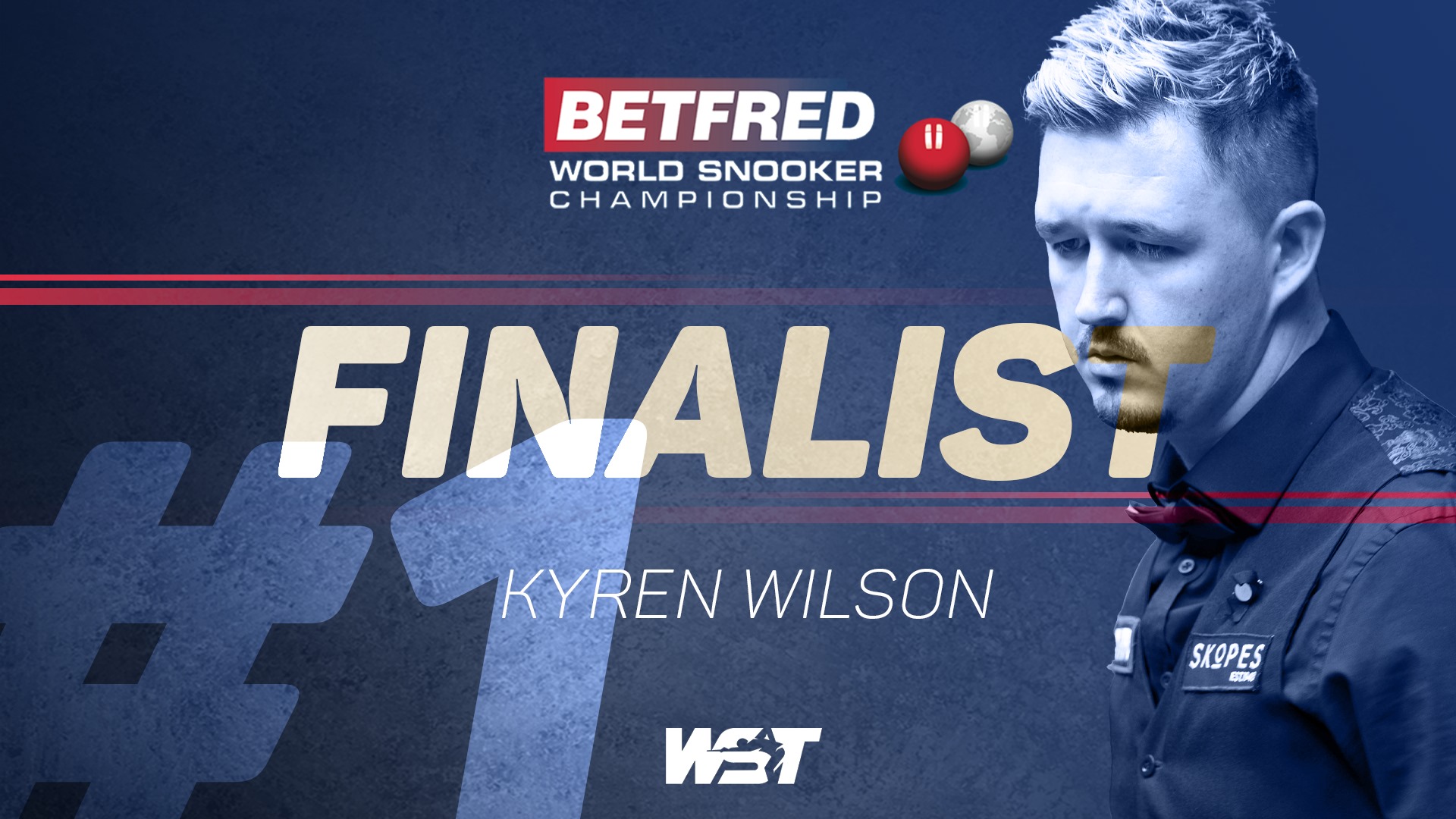 Im WM-Finale: Kyren Wilson