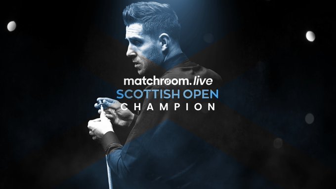 Mark Selby: matchroom-live Scottish Open Champion.
