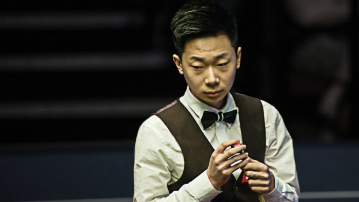 qualifiziert für's Crucible hat sich auch Lü Haotian, ein junger chinesische Spieler