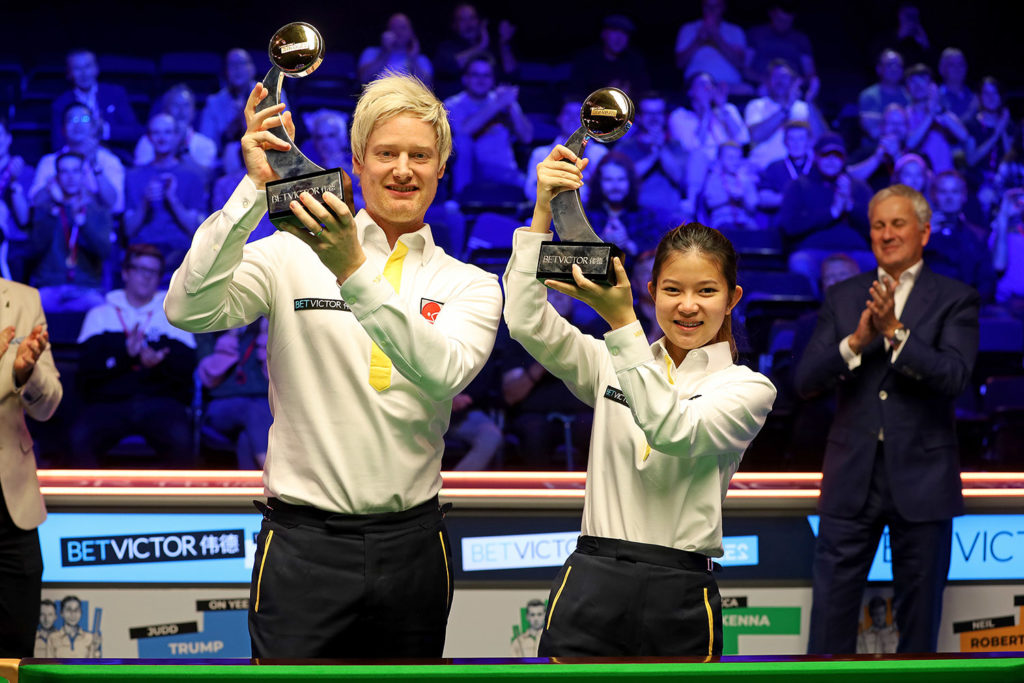 Mink Nutcharut und Neil Robertson siegen bei den World Mixed Doubles SnookerPRO
