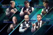 Macao Snooker Masters: Poster mit Selby, Carter, Day, Ding, Un-Nooh und Brecel