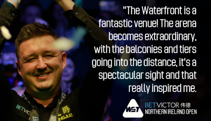 Kyren Wilson lobt die Northern Ireland Open.