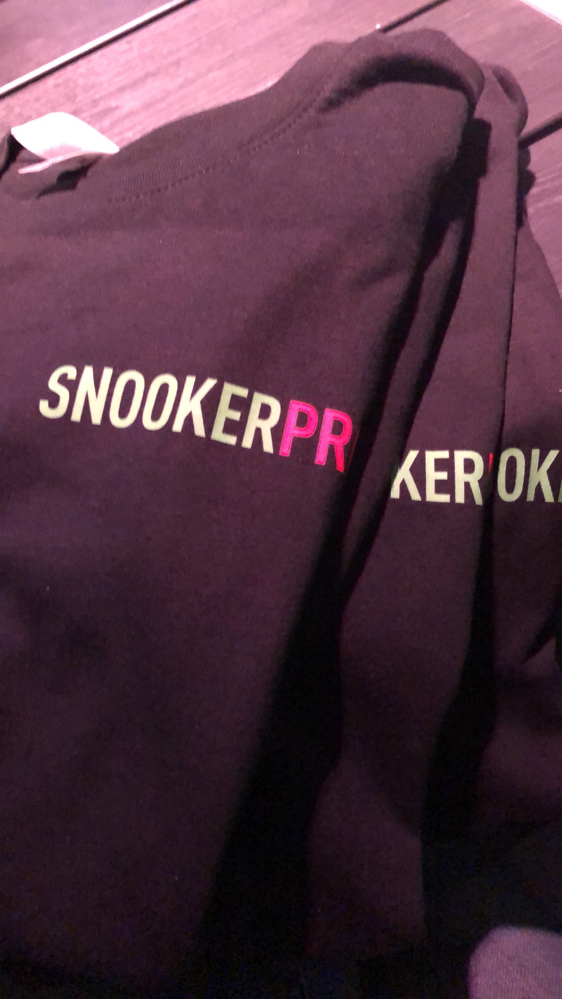 SnookerPRO-Shirts für's Tempodrom 2026